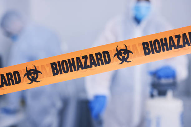 Professional Unattended Death Cleanup technician working in Simla, CO